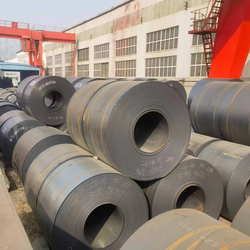 Carbon steel coiling yard