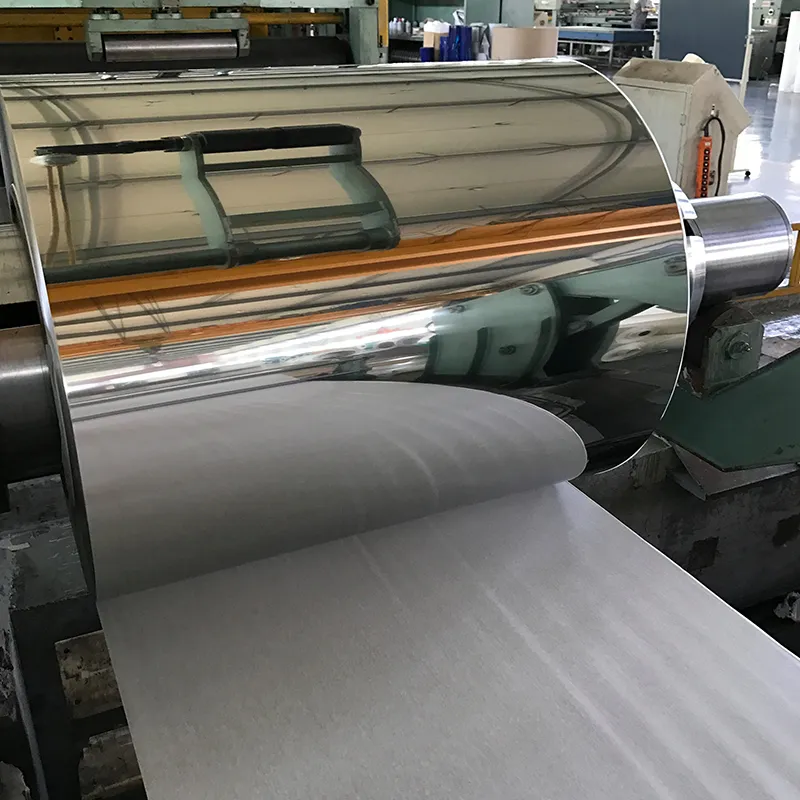 Mirror polished 201 304 cold rolled stainless steel roll