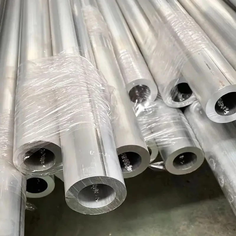Thickened aluminum tubes